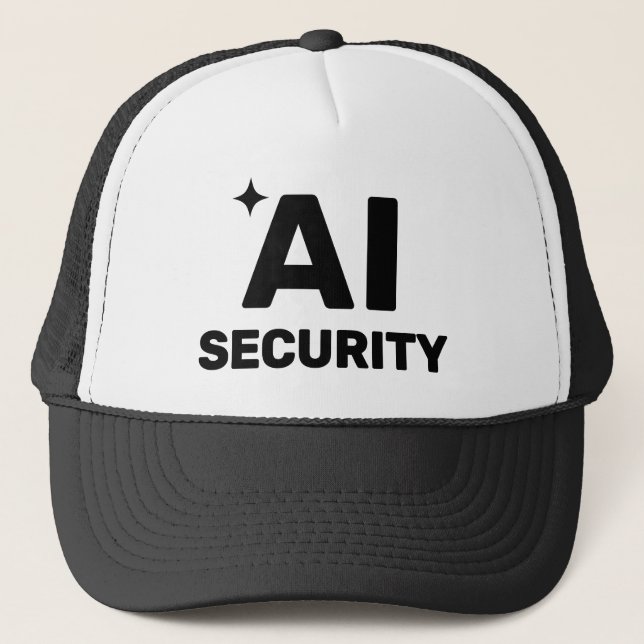 AI Security™ Trucker Hat Keps (Framsida)
