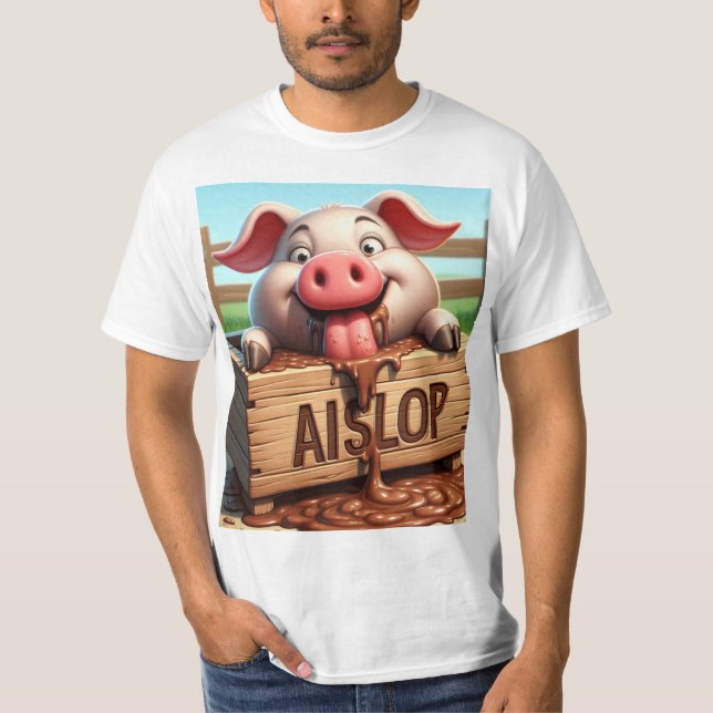AI-Sludder! T Shirt (Framsida)