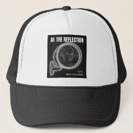 Ai Spegel Mörk Teknik Dystopi Skräp In Ut Keps
