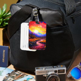 Ai Sunset Bagagebricka