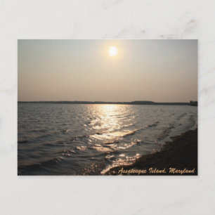 AI Sunset-vykort Vykort