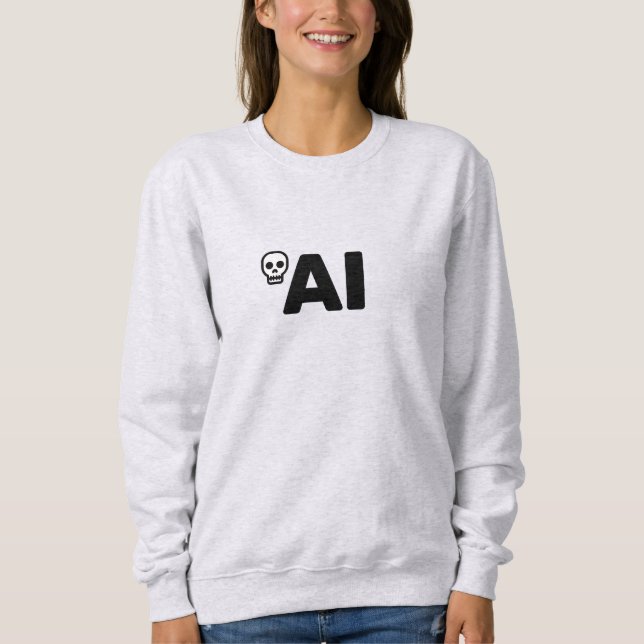 AI Sweatshirt T Shirt (Framsida)