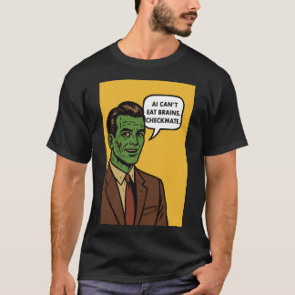 AI Tech Popkultur Zombie T Shirt
