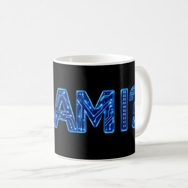 AI-teknik text Kaffemugg (Framsida höger)