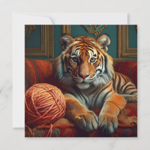 AI Tiger Julkort
