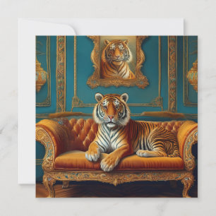 AI Tiger Julkort