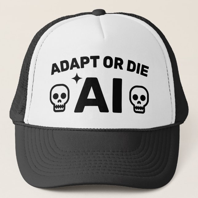 AI Trucker Hat Keps (Framsida)