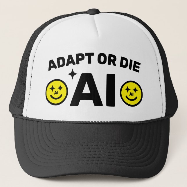AI Trucker Hatt Keps (Framsida)