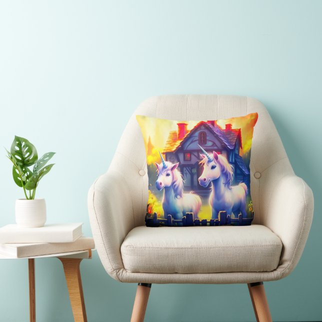 Ai Unicorns Kudde (Stol)