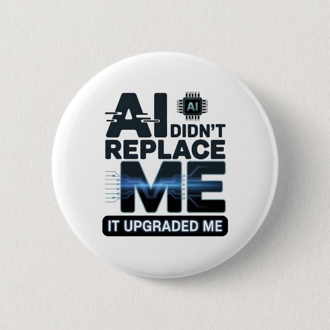 AI Upgrade Quote for Tech Lovers Knapp (Framsida)