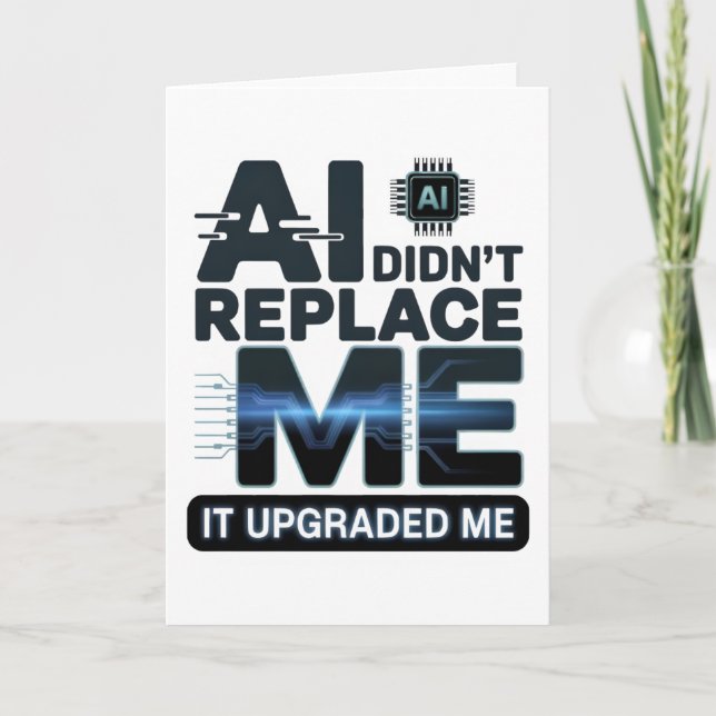 AI Upgrade Quote for Tech Lovers Kort (Framsida)