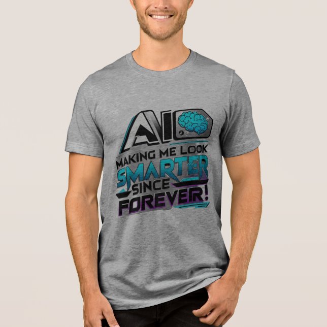 AI-uppgradering T Shirt (Framsida)