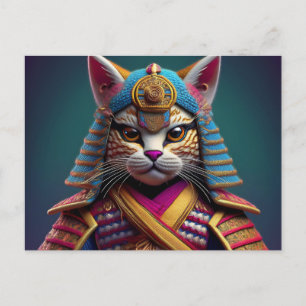 AI Yarn Cat Vykort