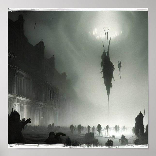 AI Zombie Utbrott nr 01 Poster (Framsidan)