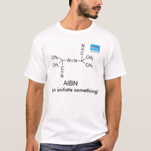 AIBN l5At oss initate, logotyp beklär Tee Shirt