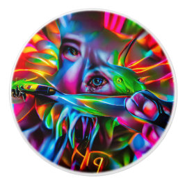 Aichmofobia: Vivid Surreal Art Knopp