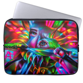 Aichmofobia: Vivid Surreal Art Laptop Fodral