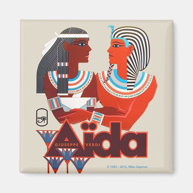 Aïda! Opera Magnet (Framsidan)