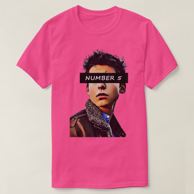 Aidan Gallagher nummer 5 Classic Tshirt Best Women T Shirt (Design framsida)