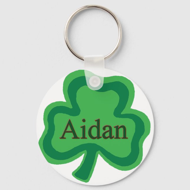 Aidan Irish Namn Nyckelring (Framsida)
