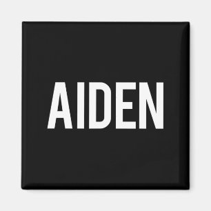 Aiden - Cool Ny Rolig Namn Fan Present T-shirt Magnet