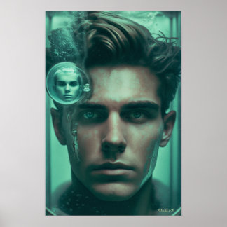 Aiden (med Teckning Board Logotyp) Poster