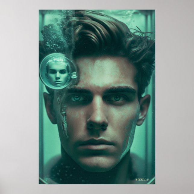 Aiden (med Teckning Board Logotyp) Poster (Framsidan)