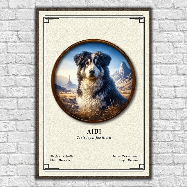 Aidi Zoologi Serie Poster (Skapare uppladdad)