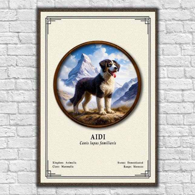 Aidi Zoologi Serie Poster (Skapare uppladdad)