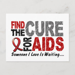AIDS / HIV Hitta botemedel 1 Vykort