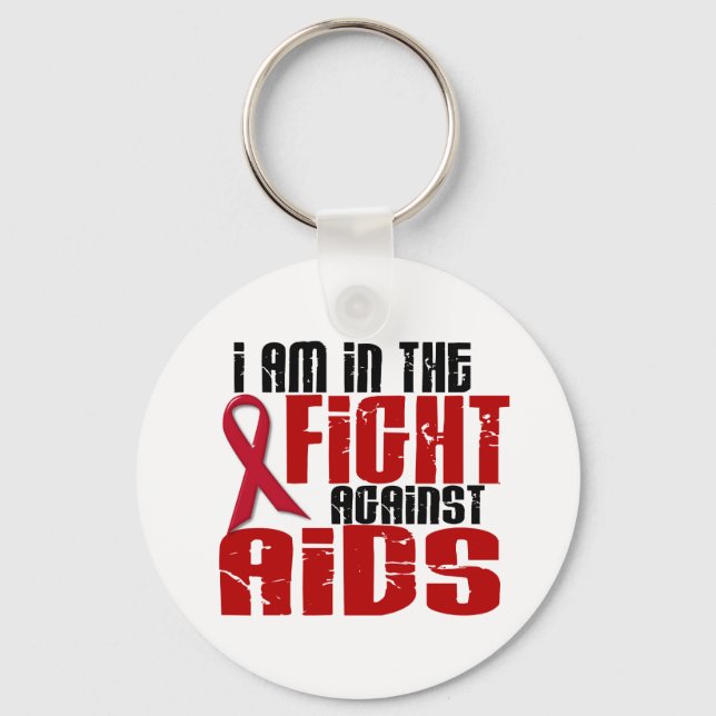 AIDS hiv i kampen 1 Nyckelring (Framsida)