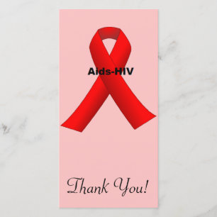 Aids-HIV Tack Kort