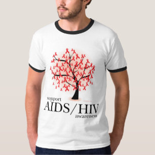 AIDS-/HIVträd T-shirt