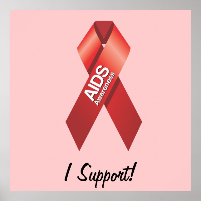 AIDS-medvetenhet Poster (Framsidan)
