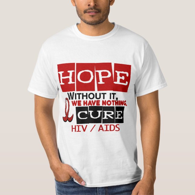 AIDSHIV-HOPP 2 TEE SHIRT (Framsida)