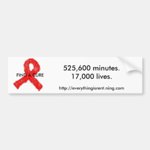 AIDSmedvetenhetbildekal Bildekal