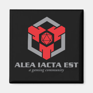 AIE logotyp magnet