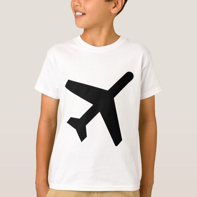 AIGA-avvikelser undertecknar (flygplan) Tee Shirt (Framsida)