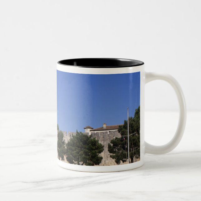 Aigues Mortes, Rhone och Sete kanal, Gard, Två-Tonad Mugg (Höger)