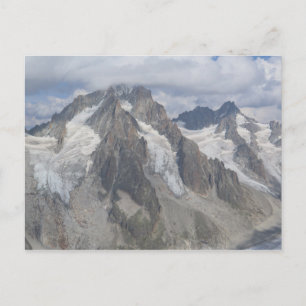 Aiguille d'Argentiere Fransk Alpernas Vykort
