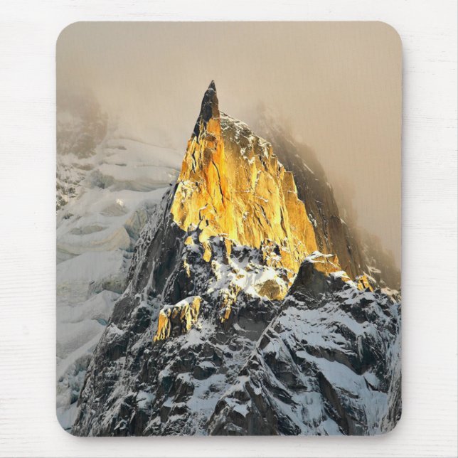 Aiguille des Deux Aigles Sunrise, Chamonix Musmatta (Framsidan)