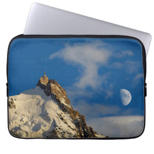 Aiguille du Midi   Franska Alperna Frankrike Laptop Fodral