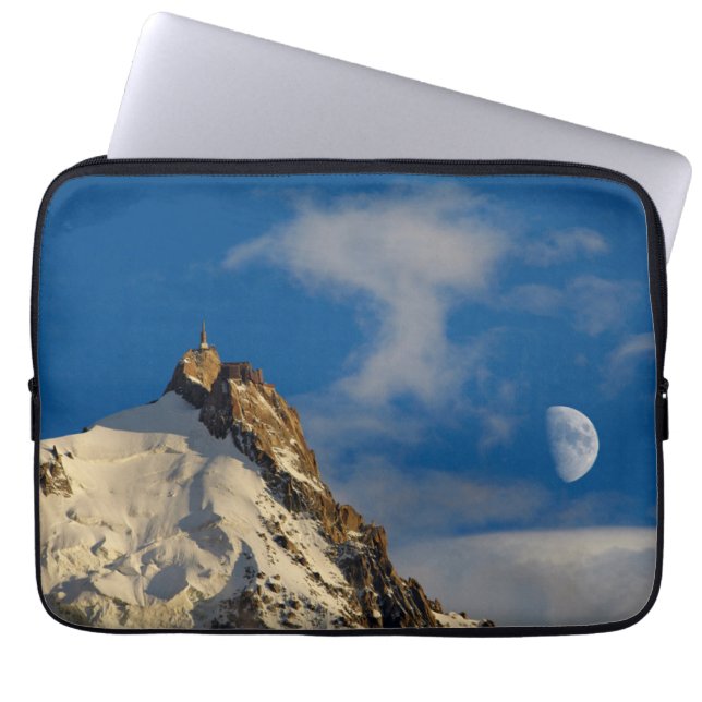 Aiguille du Midi | Franska Alperna Frankrike Laptop Fodral (Framsidan)
