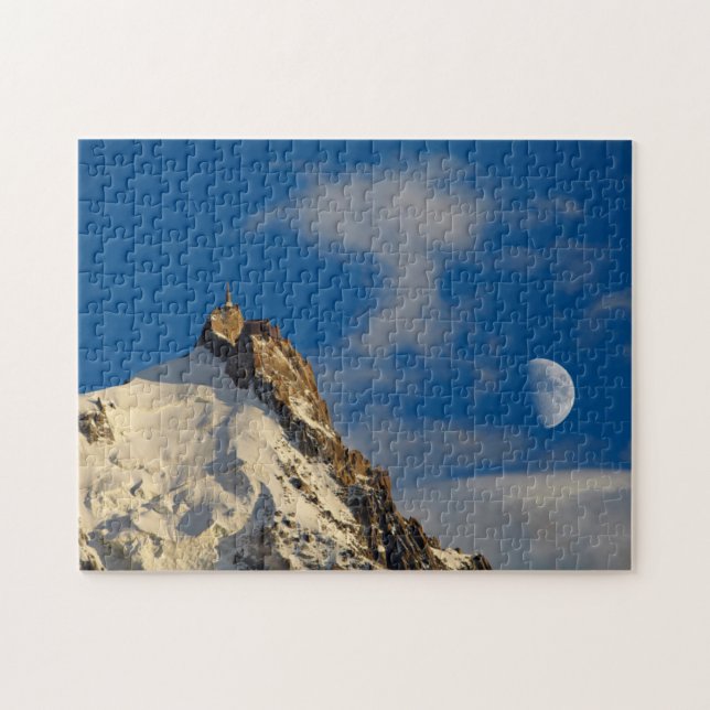 Aiguille du Midi | Franska Alperna Frankrike Pussel (Horisontell)