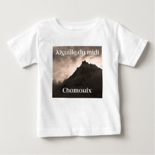 Aiguille du Midi, Mont Blanc Mountain T Shirt