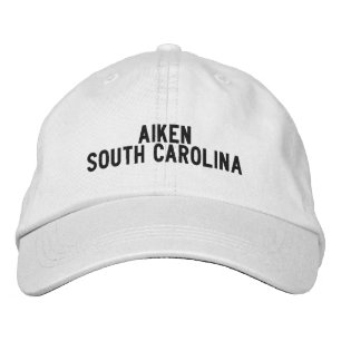 Aiken South Carolina Hat Broderad Keps