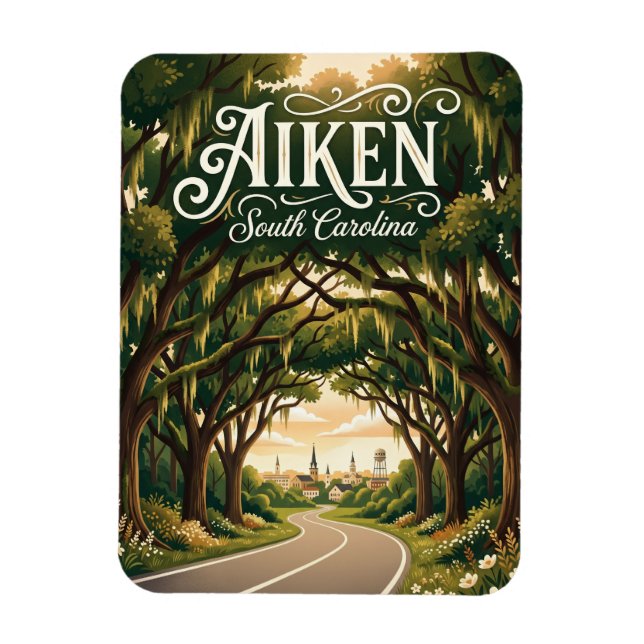 Aiken USA Magnet (Vertikal)