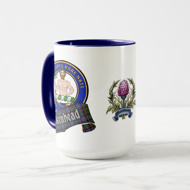 Aikenhead Klan Badge Combo 15 oz Mugg (Framsida vänster)