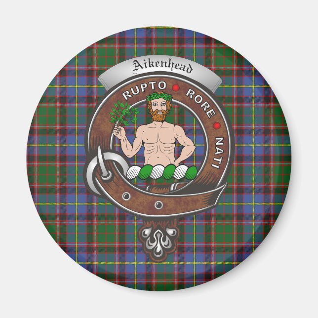 Aikenhead Klan Badge Magnet (Framsidan)