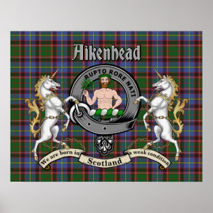 Aikenhead Klan Badge Poster